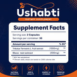 Oshabti for Men's Energy and Vitality Support - 60 Capsules