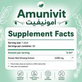 Amonivit, Korean Red Ginseng Extract, 30 Liquid Sachets