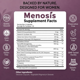 Menosis، تركيبة 13 في 1 لدعم المرأة خلال مرحلة انقطاع الطمث